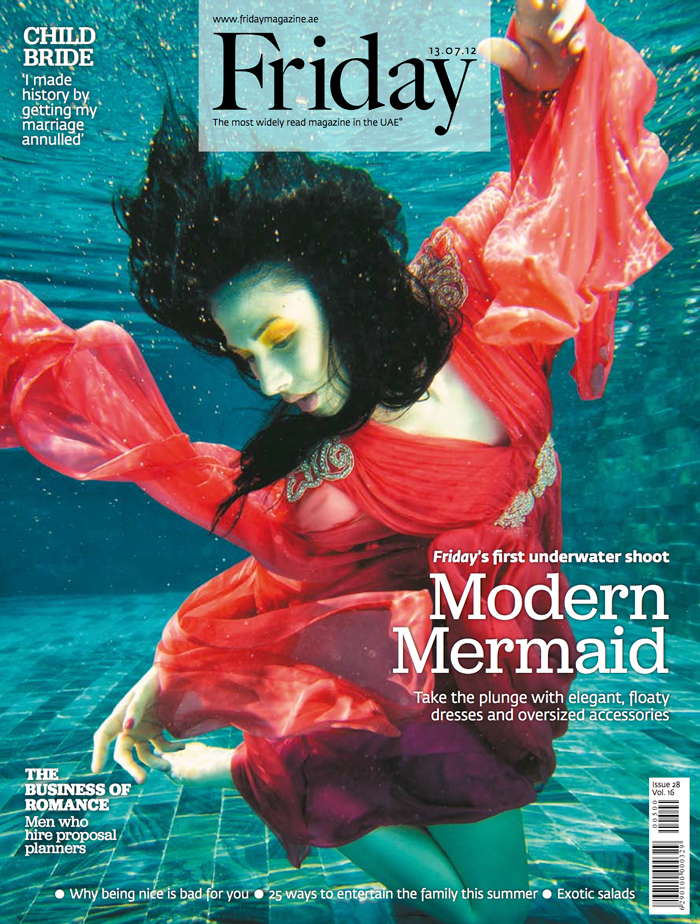 Arabian Mermaid for Friday Magazine